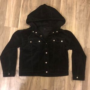Black Corduroy Jacket // Forever 21